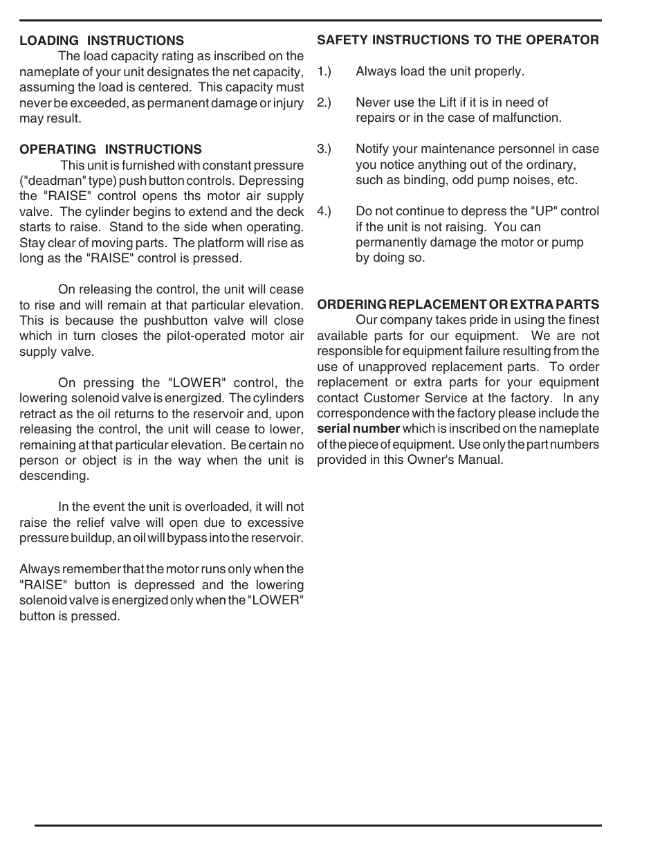 Vestil AHLT User Manual | Page 4 / 12