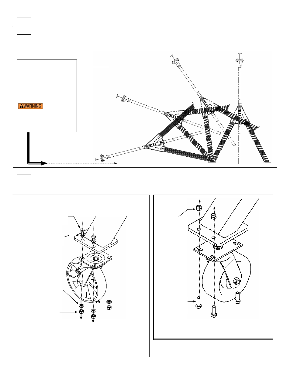 Diagram 6: rotate crane onto its feet | Vestil AHA User Manual | Page 20 / 25