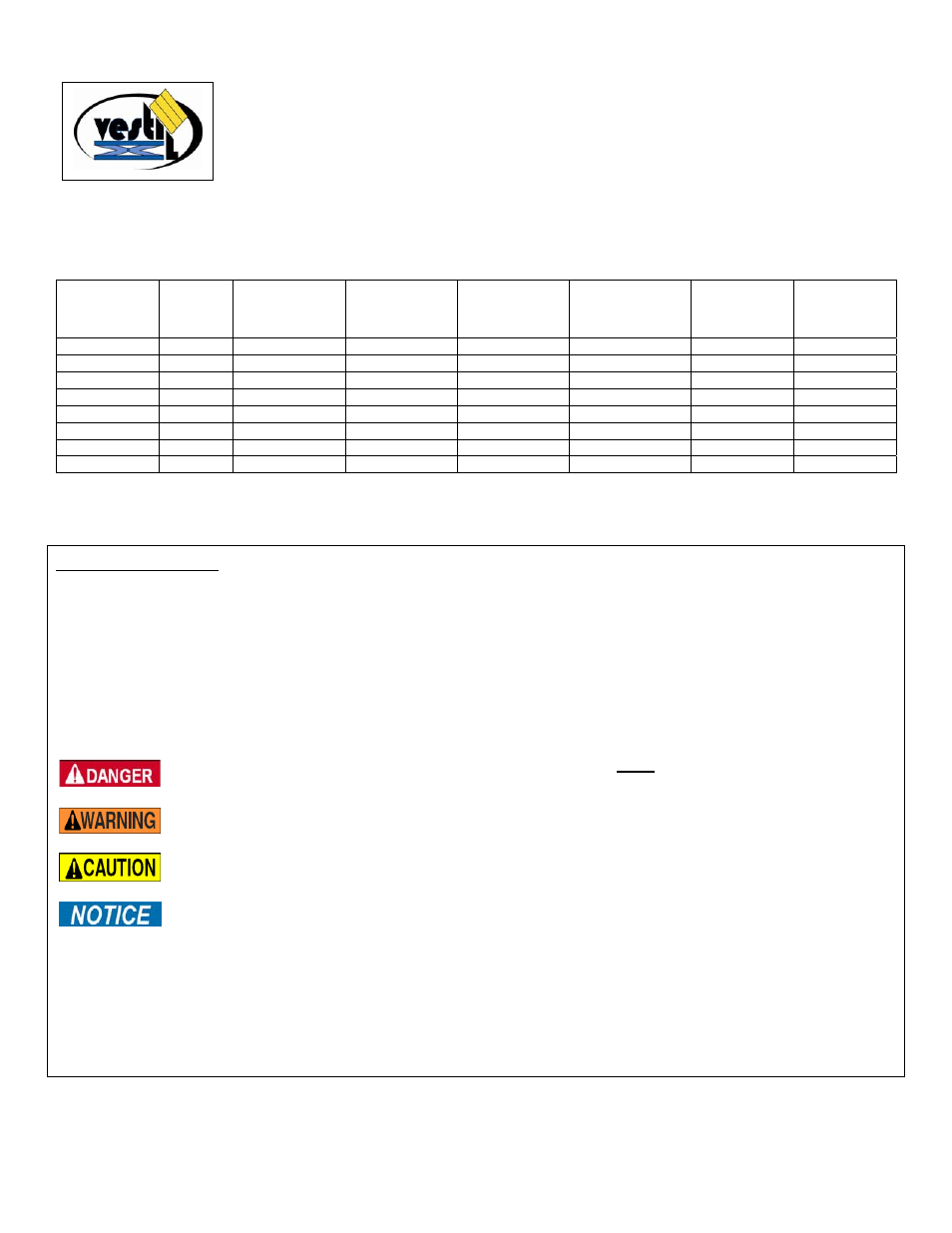 Safety principles, Roduct, Ntroduction | Vestil ASP Series User Manual | Page 2 / 5