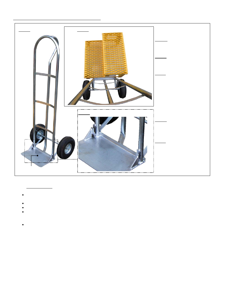 Asp-port-ht features and use instructions | Vestil ASP Series User Manual | Page 4 / 5