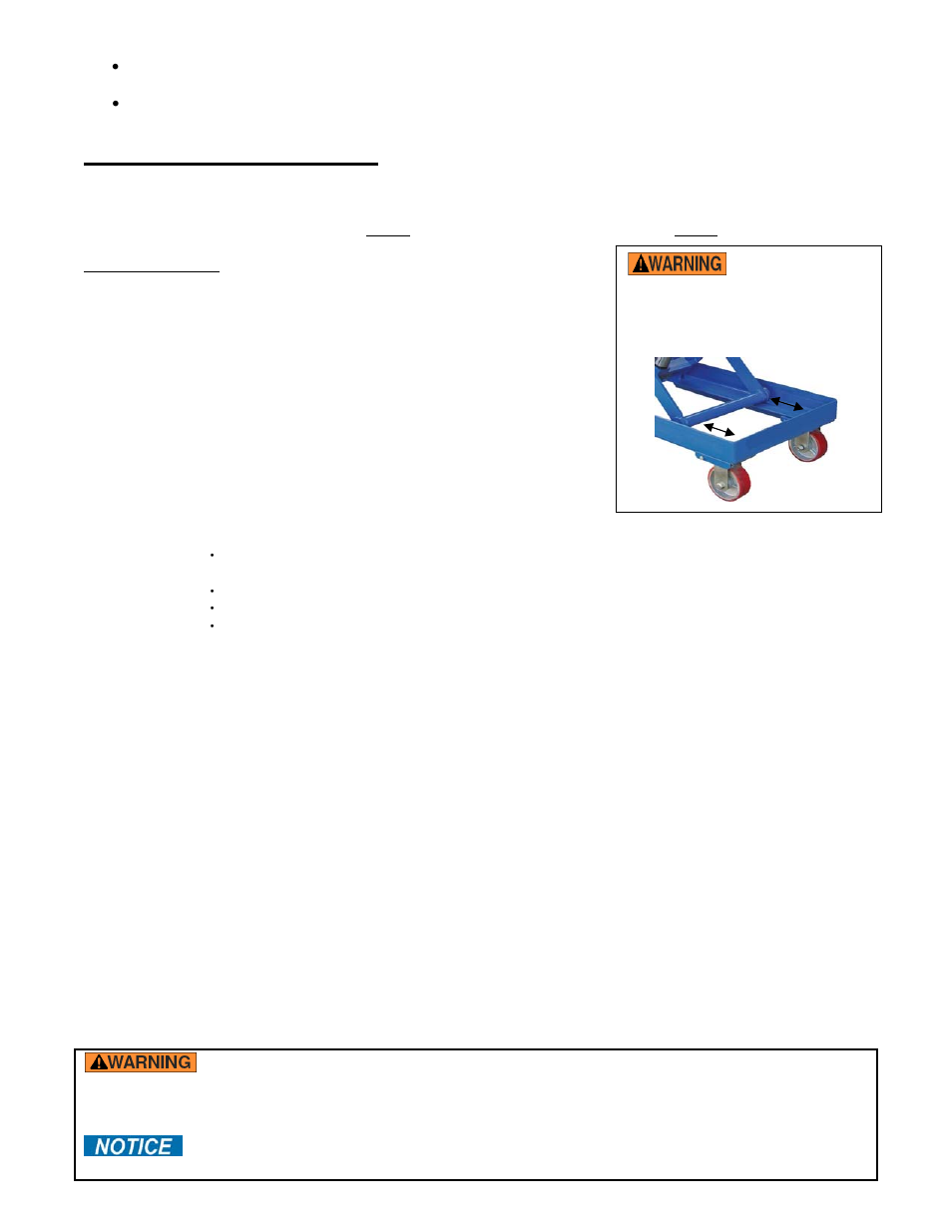 Vestil CART-DS-1000 (DC) User Manual | Page 13 / 15