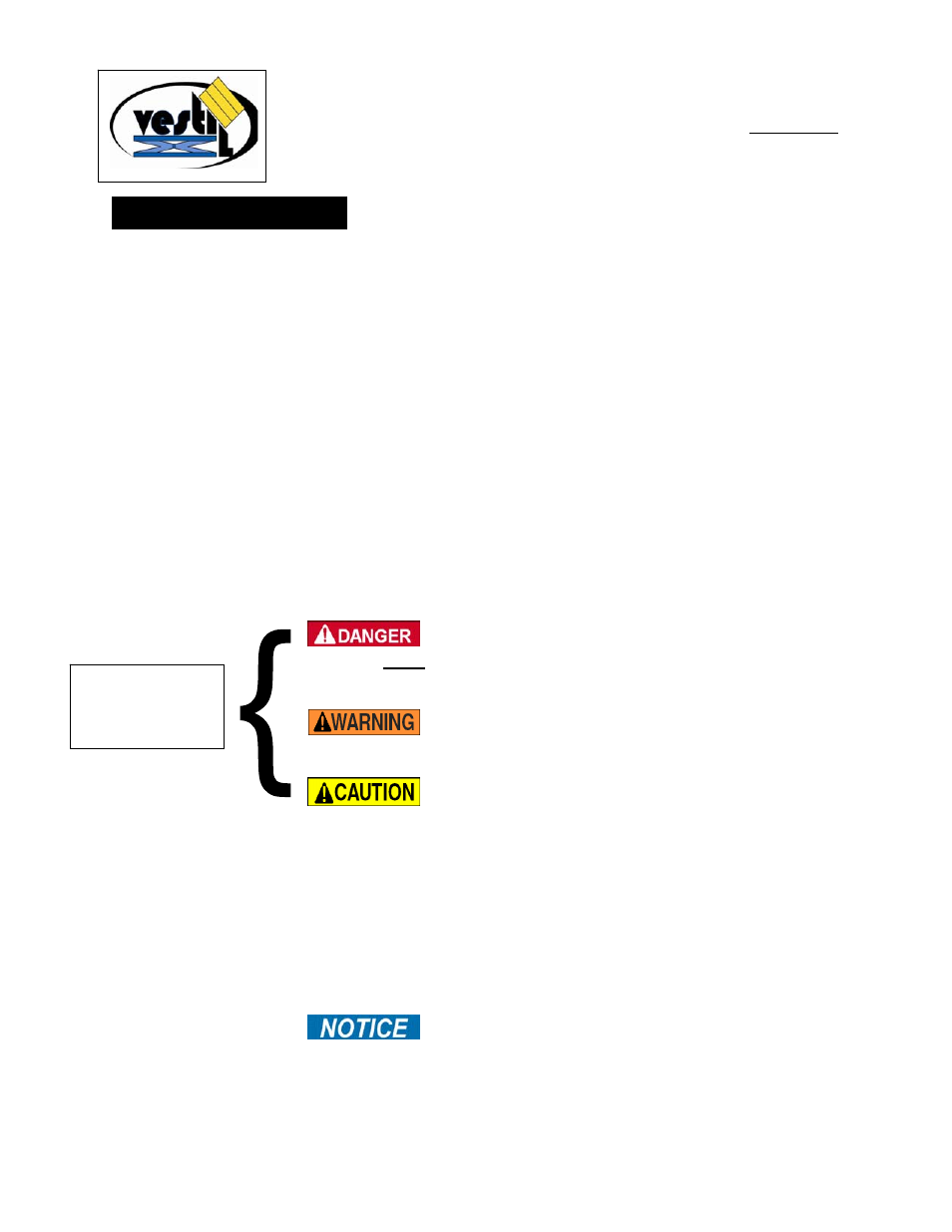 Afety, Rinciples | Vestil CART-1100-SS User Manual | Page 2 / 15