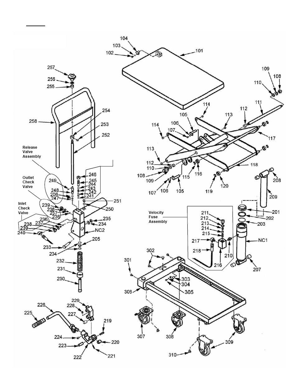 Cart-1100-ss | Vestil CART-1100-SS User Manual | Page 7 / 15
