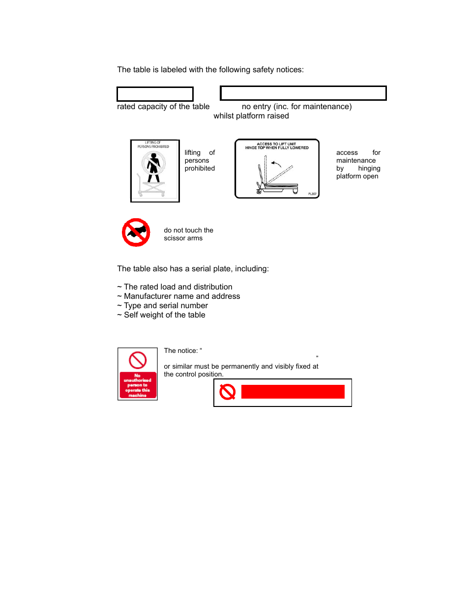 Safety notices | Vestil CART-D-FR User Manual | Page 4 / 18