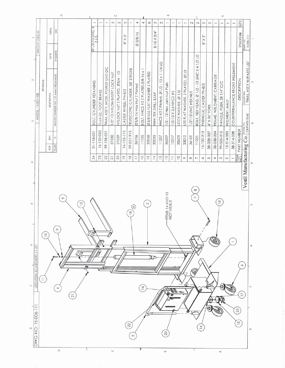 Vestil CB-PMPS User Manual | Page 6 / 13