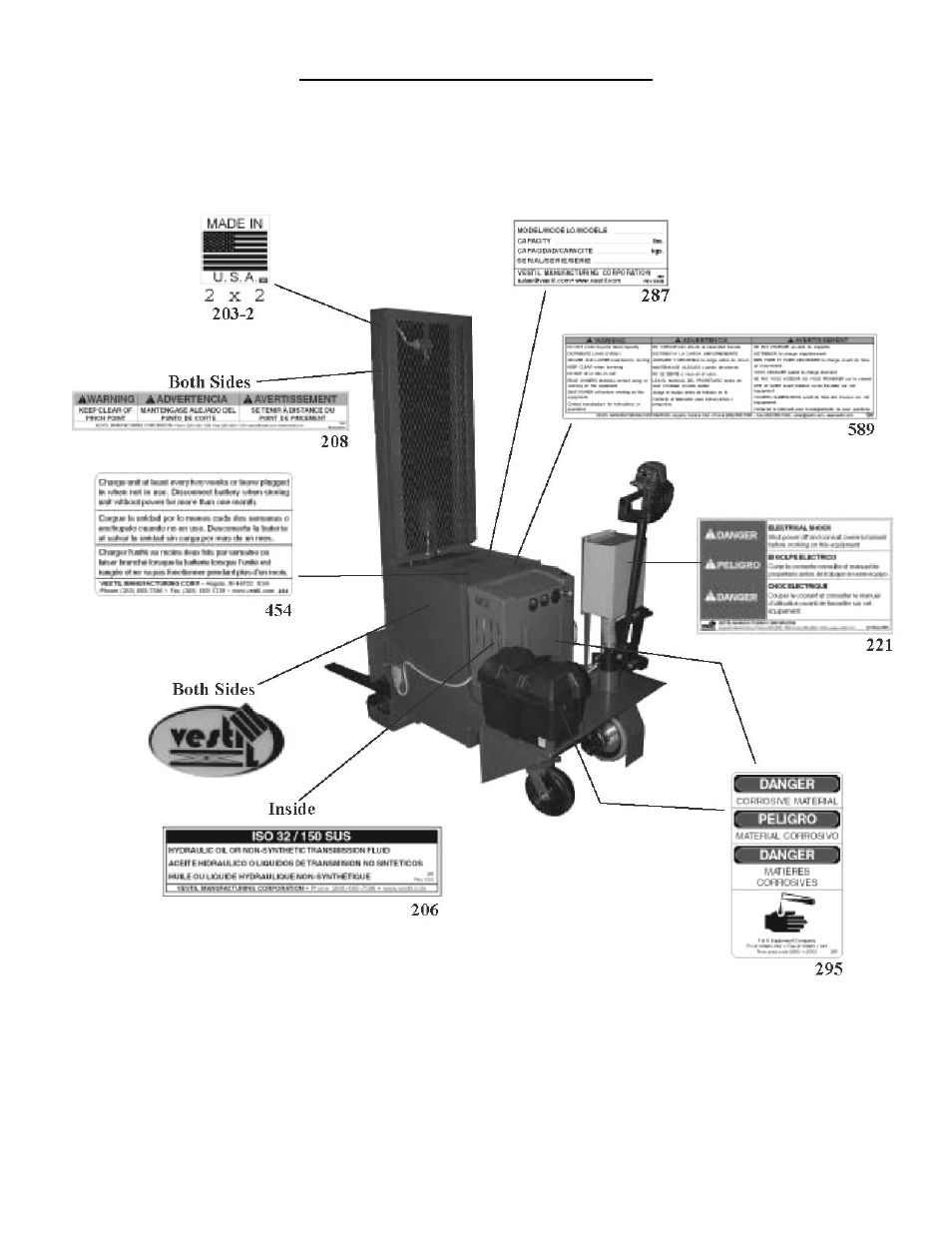 Vestil CBS Series User Manual | Page 12 / 13