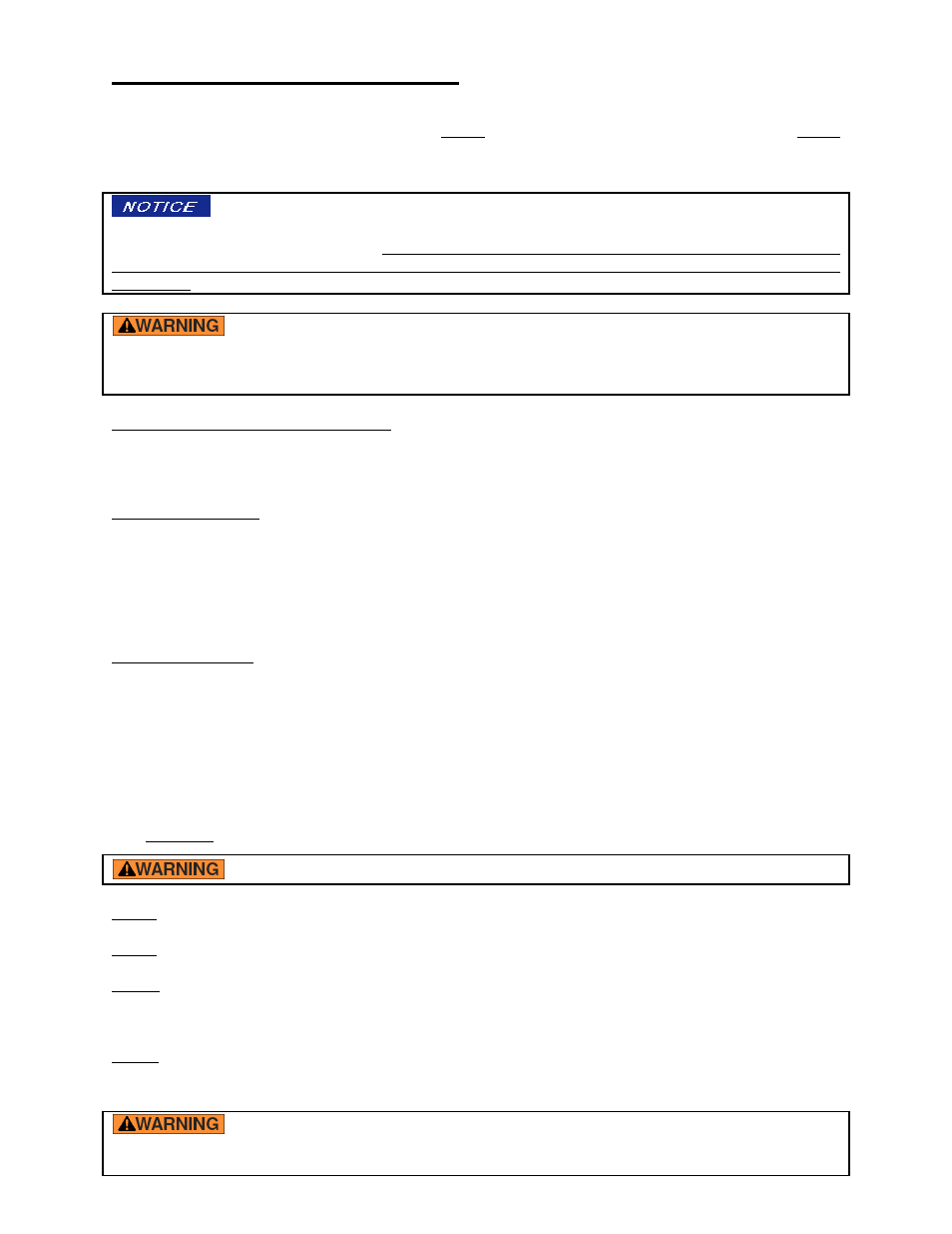 Maintenance and inspections | Vestil CH series User Manual | Page 11 / 12