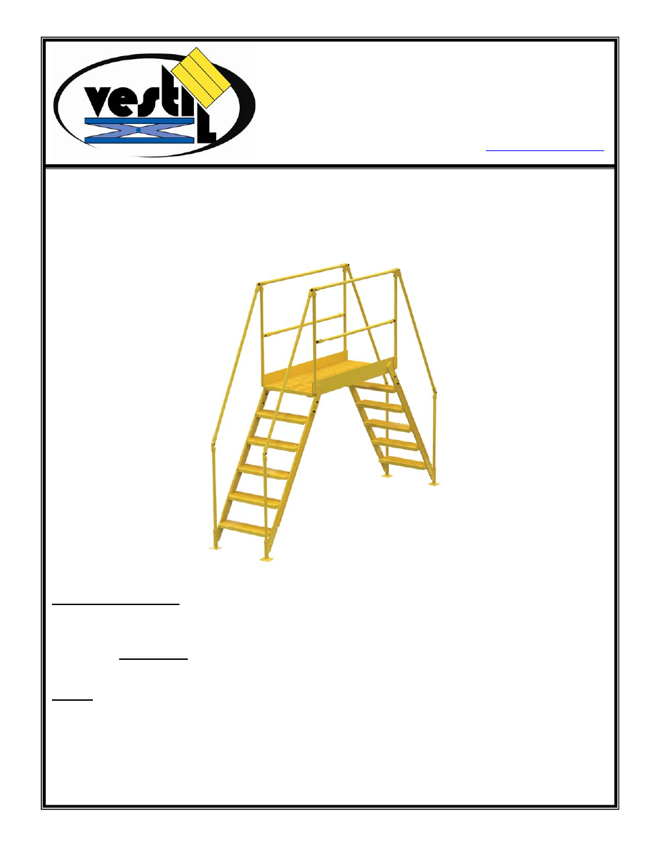 Vestil COL-3-26-14 User Manual | 5 pages