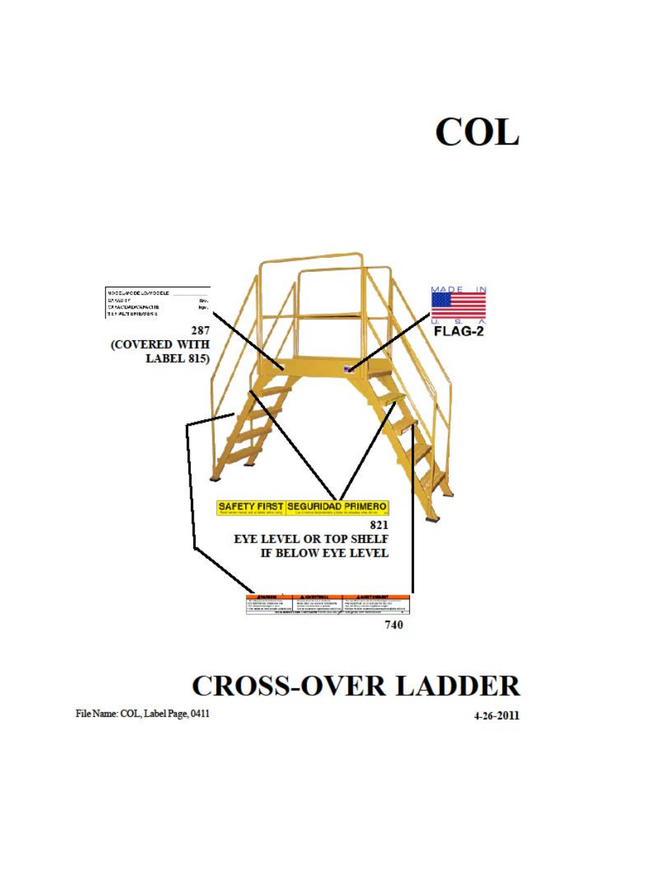 Limited warranty | Vestil COL-3-26-14 User Manual | Page 4 / 5