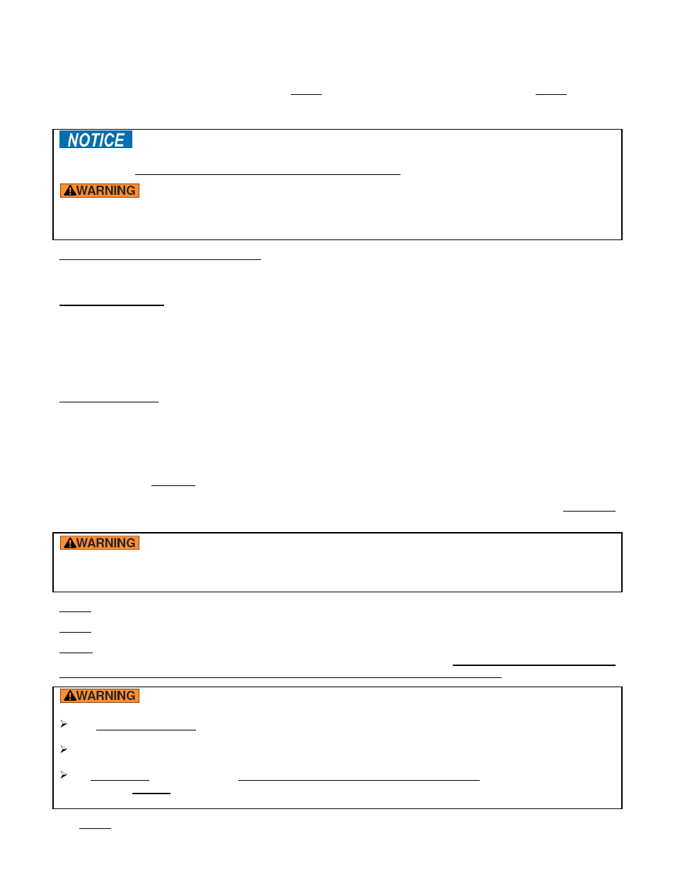 Inspections and maintenance | Vestil CPC User Manual | Page 9 / 10