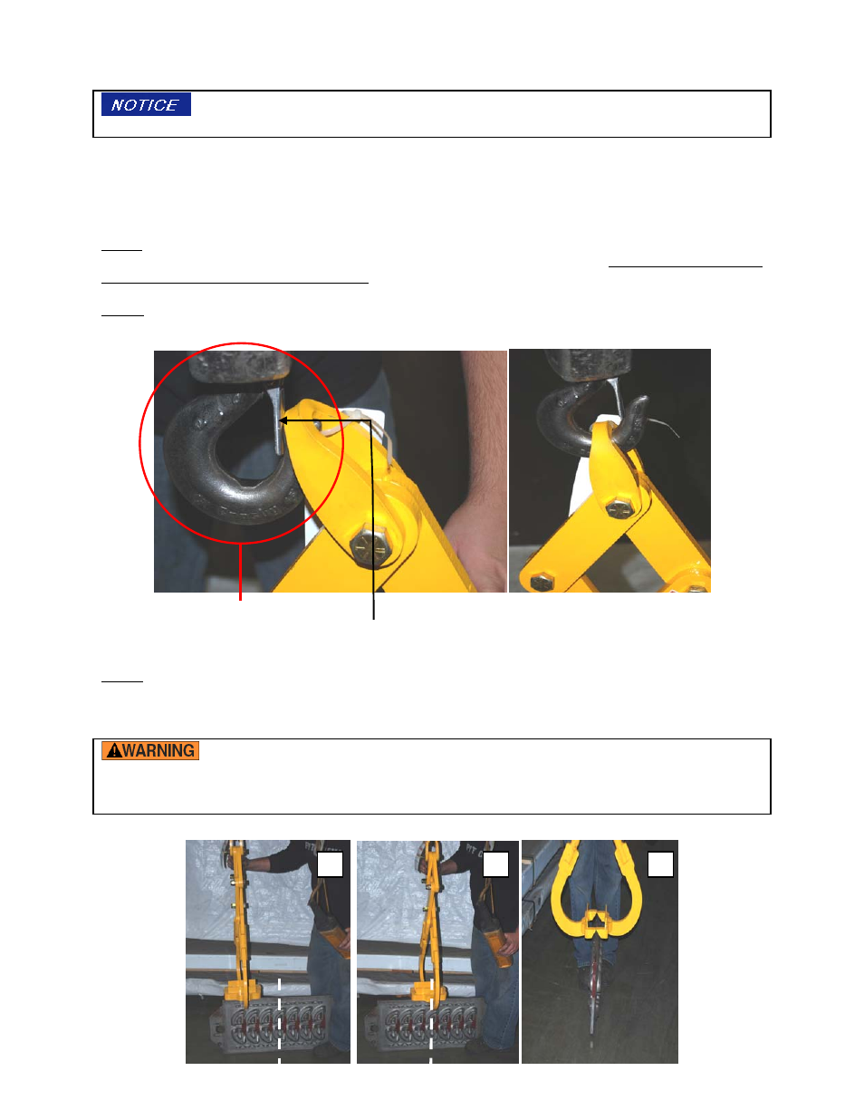 Use instructions | Vestil DLT series User Manual | Page 7 / 11