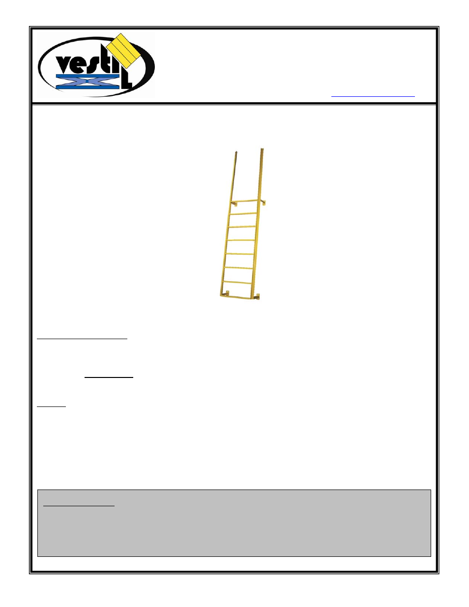 Vestil DKL Series User Manual | 12 pages