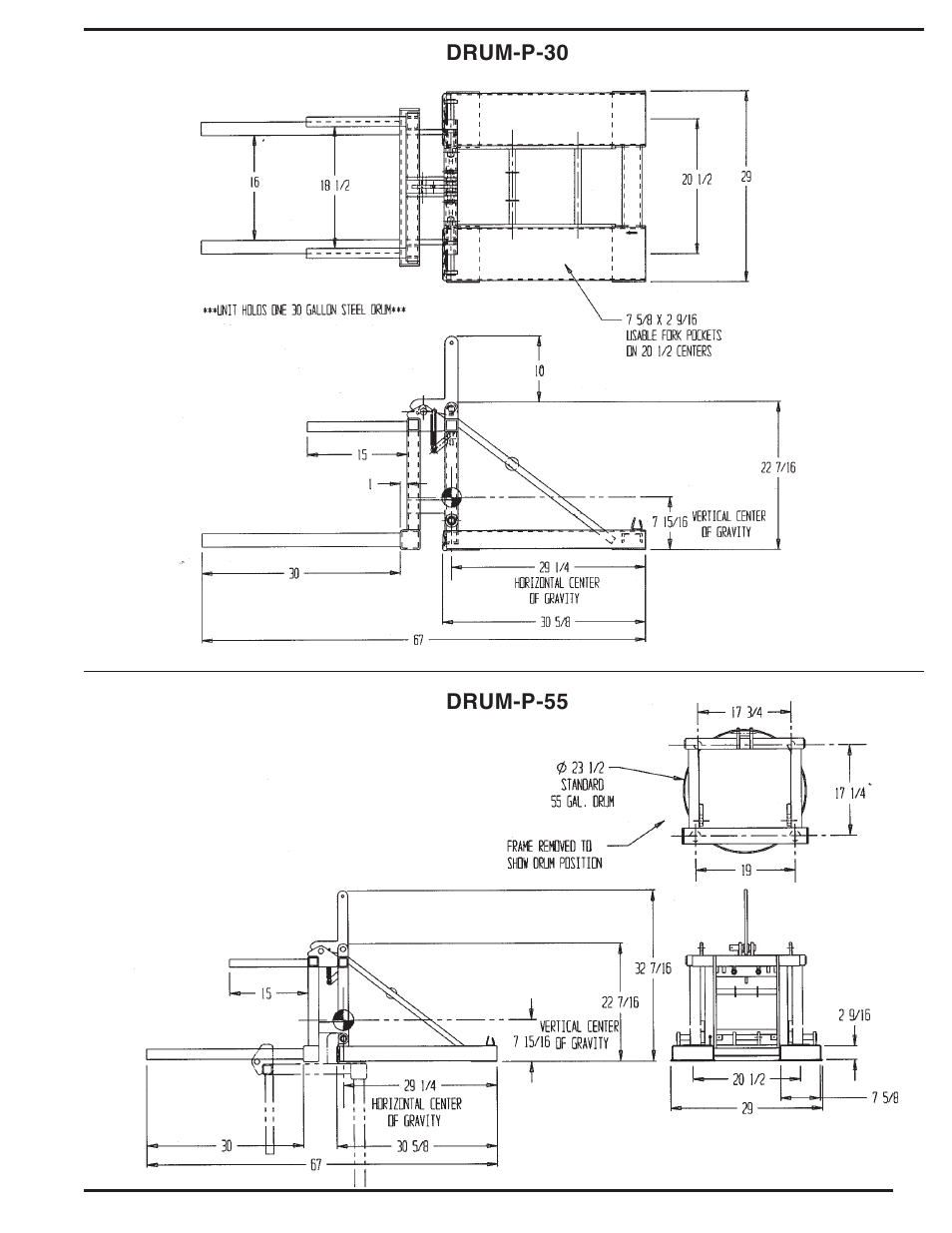 Vestil DRUM-P-30 User Manual | Page 3 / 4