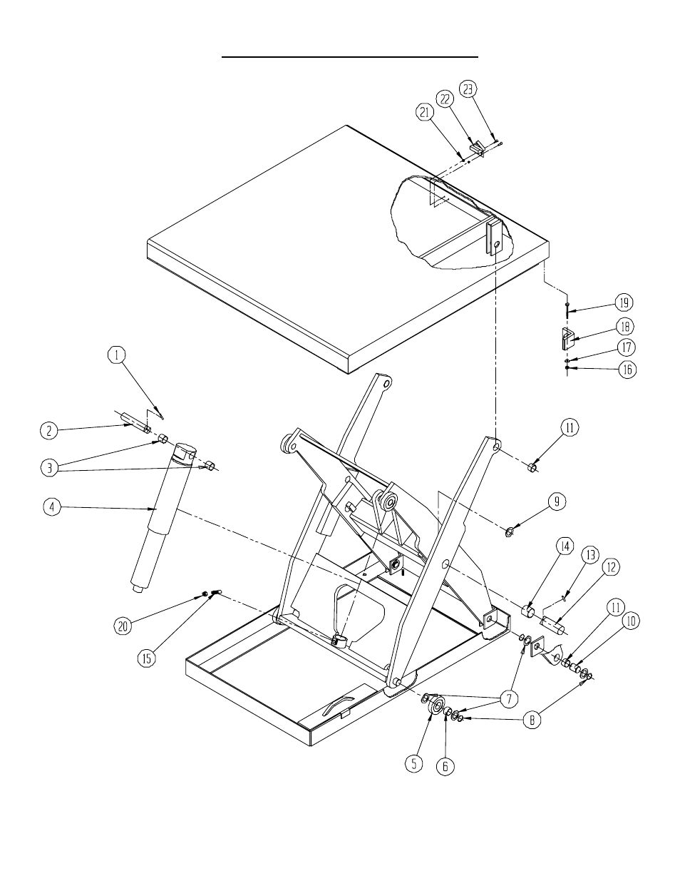 Structural exploded views, Ehlt | Vestil EHLT, PST User Manual | Page 6 / 20