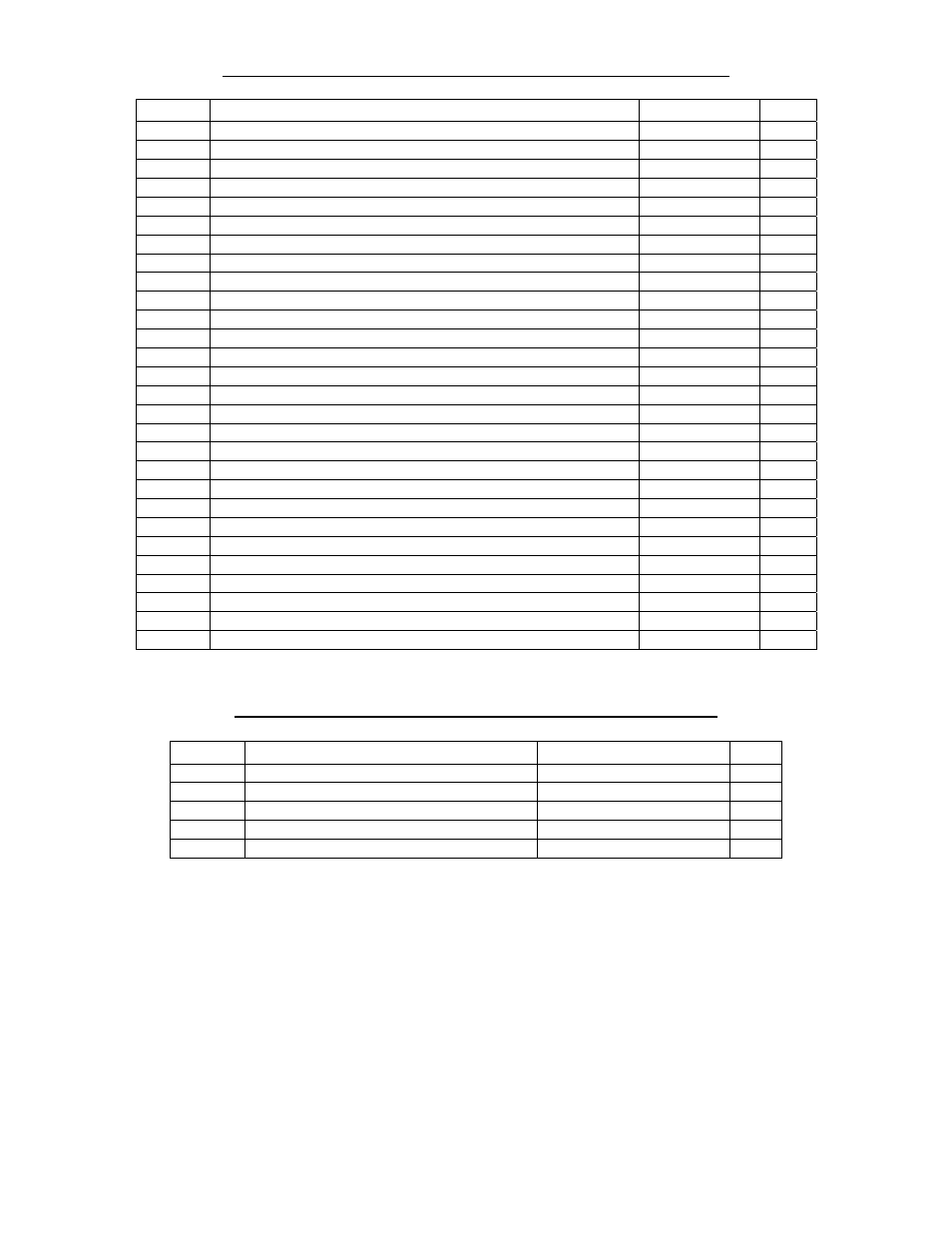 Structural bills of materials | Vestil EHLT, PST User Manual | Page 8 / 20