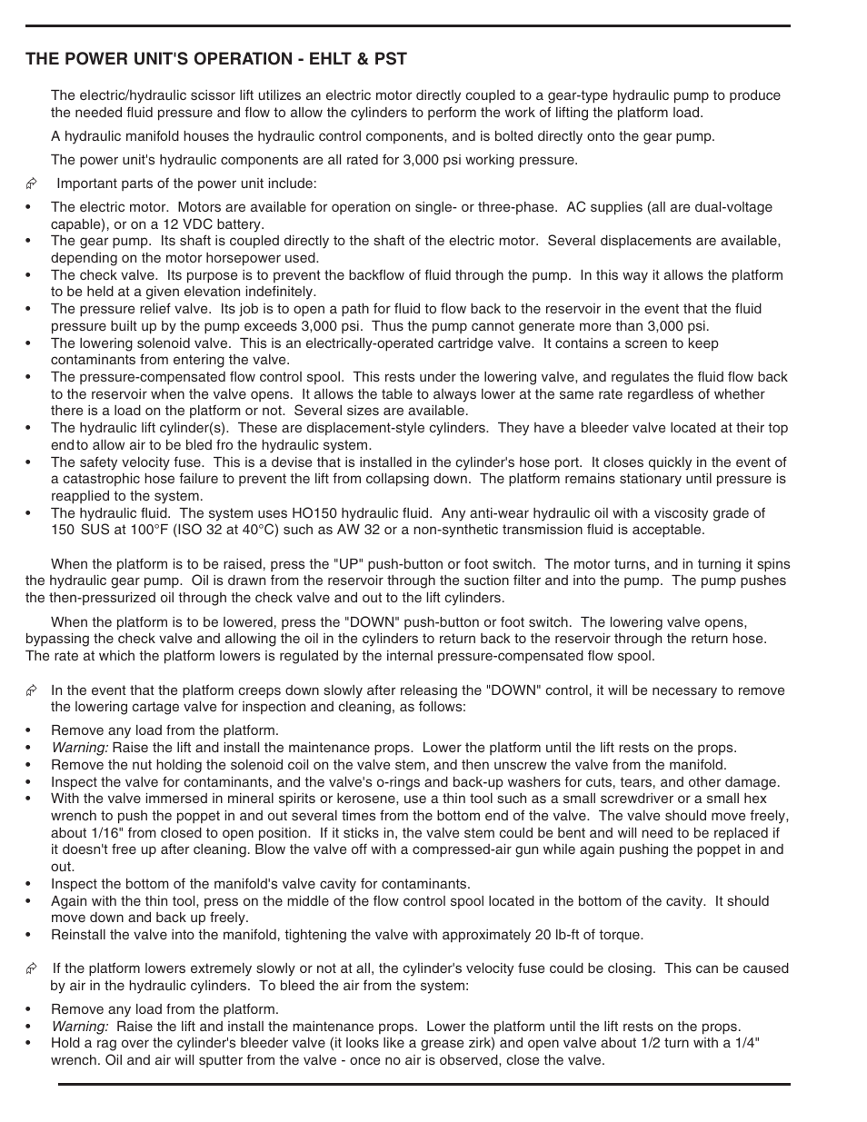 Vestil PST series User Manual | Page 6 / 16