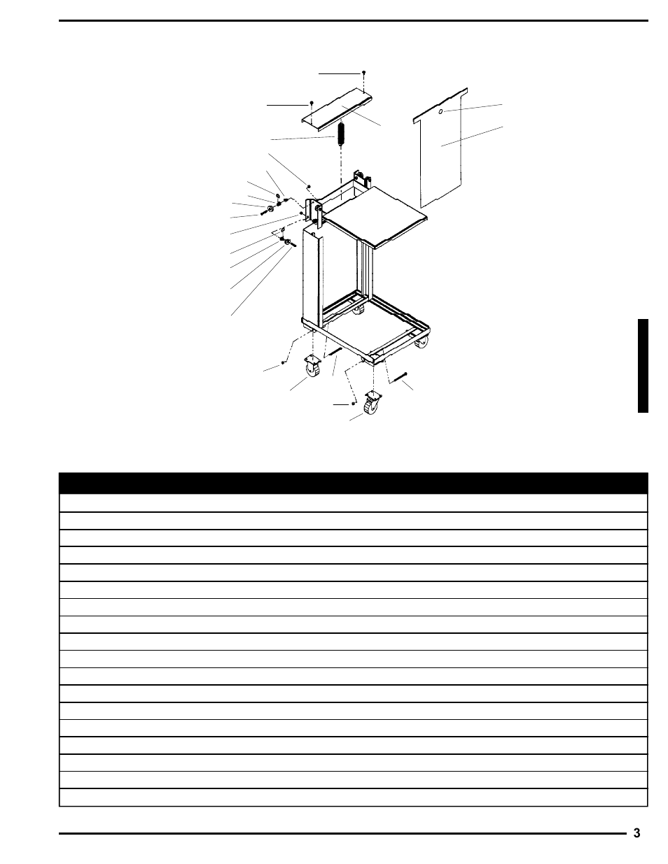 Spring elevating table • ets-460 series | Vestil ETS series User Manual | Page 3 / 5