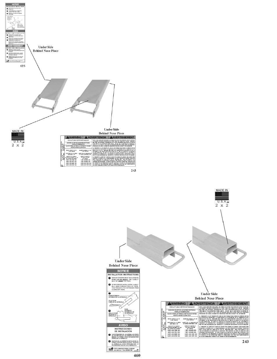 Vestil FE User Manual | Page 4 / 5