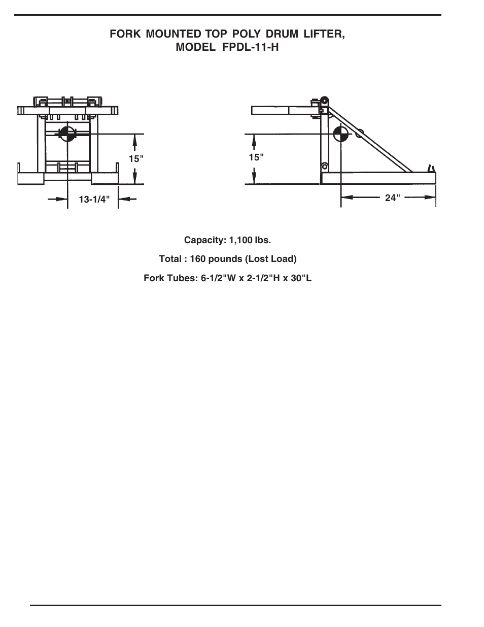 Vestil DFDL-3 User Manual | Page 12 / 16