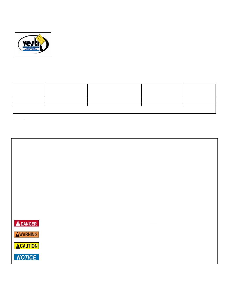 Model, Safety principles, Roduct | Ntroduction | Vestil FTLP-5454 User Manual | Page 2 / 8