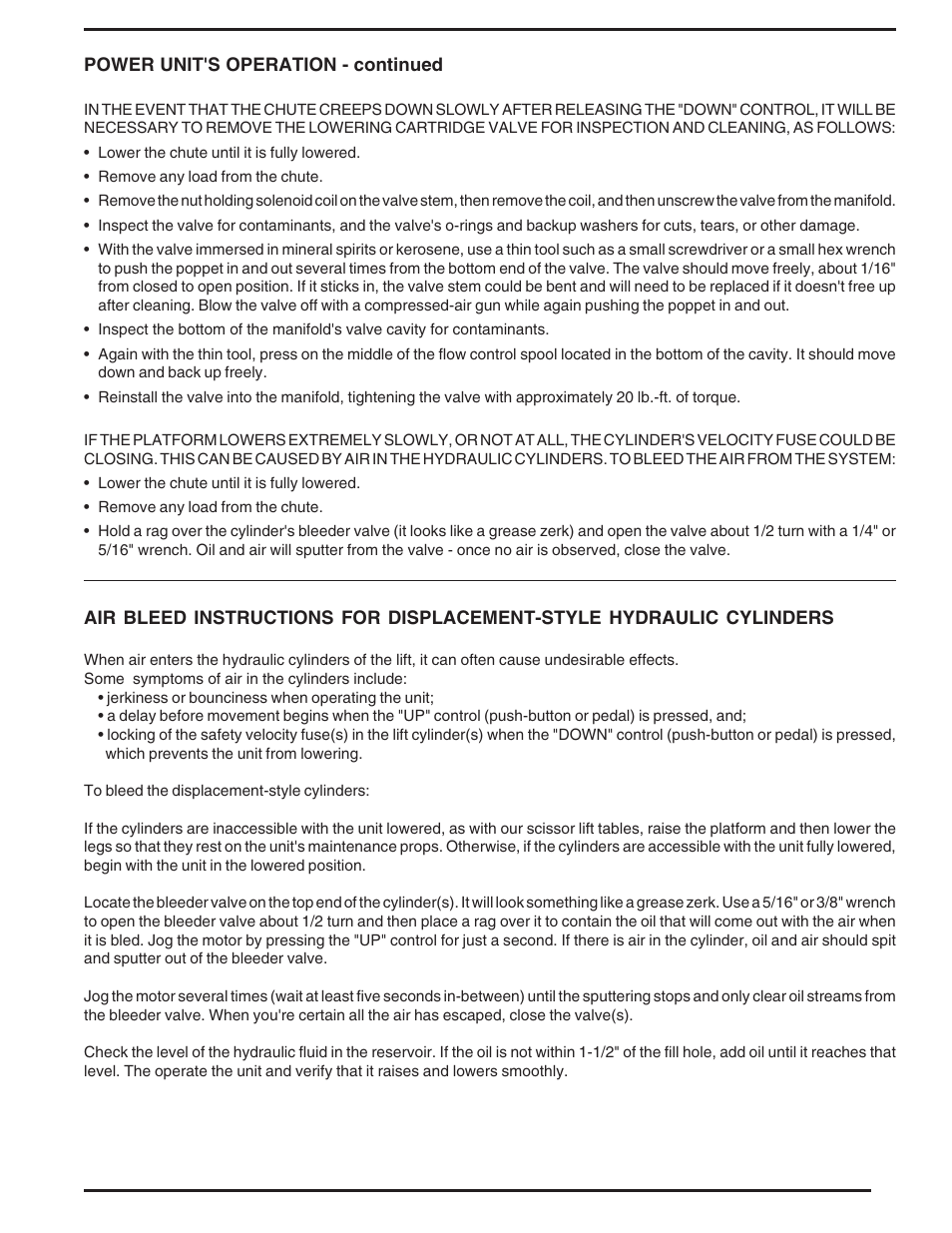 Vestil HBD series User Manual | Page 5 / 16