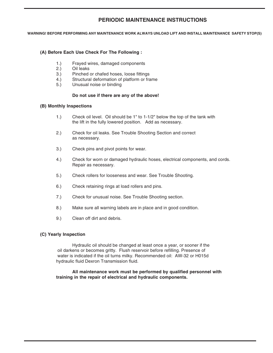 Vestil GLT-4000 User Manual | Page 3 / 16