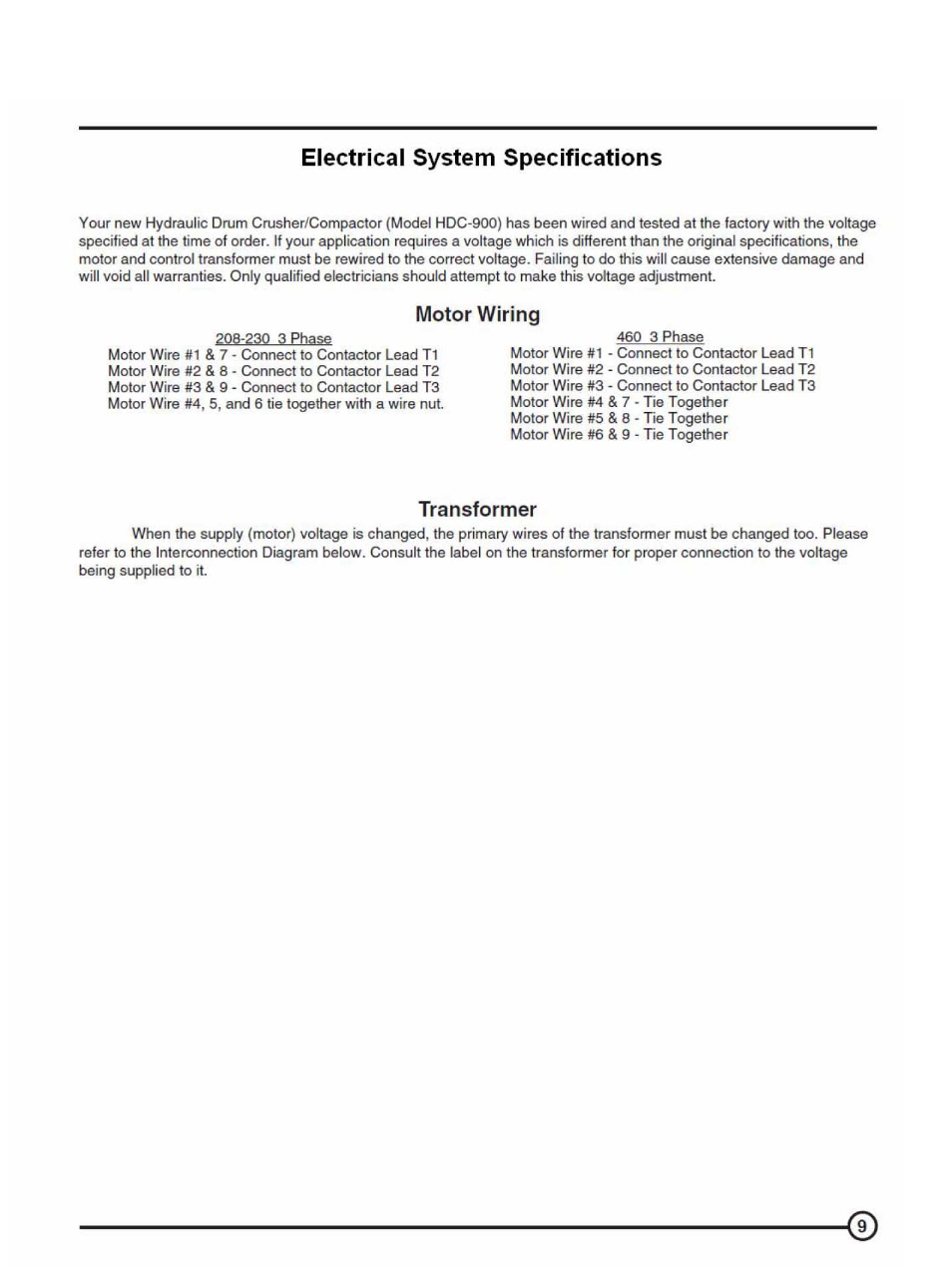 Vestil HDC-900 User Manual | Page 10 / 14