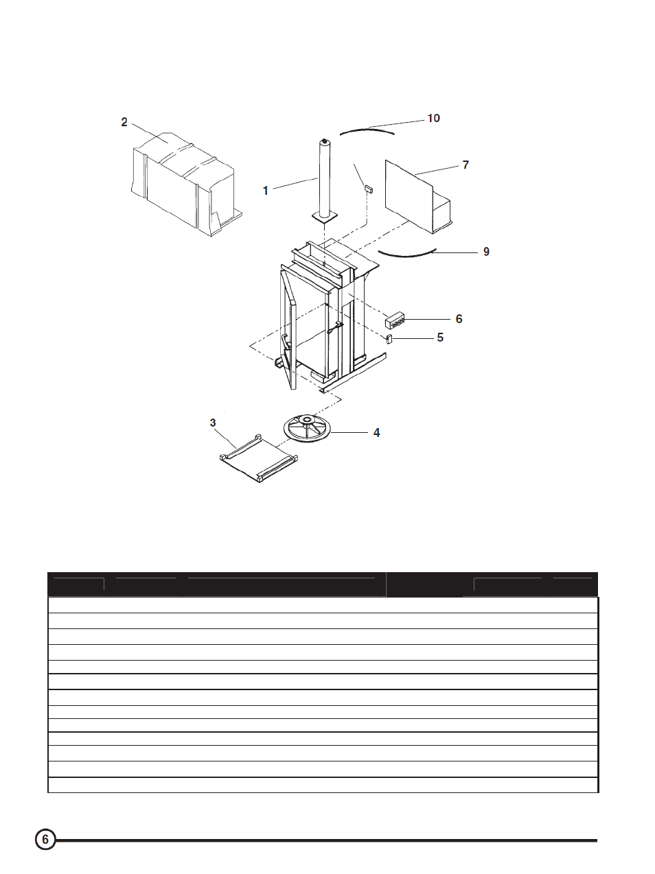 Hydraulic drum crusher model hdc-900 | Vestil HDC-900 User Manual | Page 6 / 14