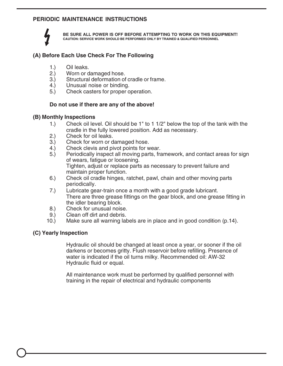 Vestil HDC-450 User Manual | Page 4 / 12