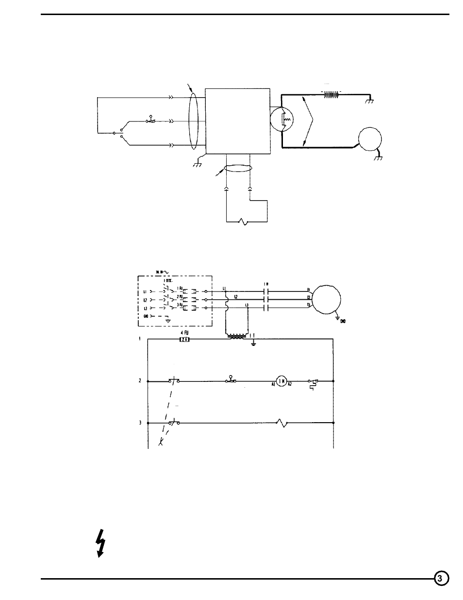 Electrical schematic, 1 mtr | Vestil HIPM series User Manual | Page 3 / 15
