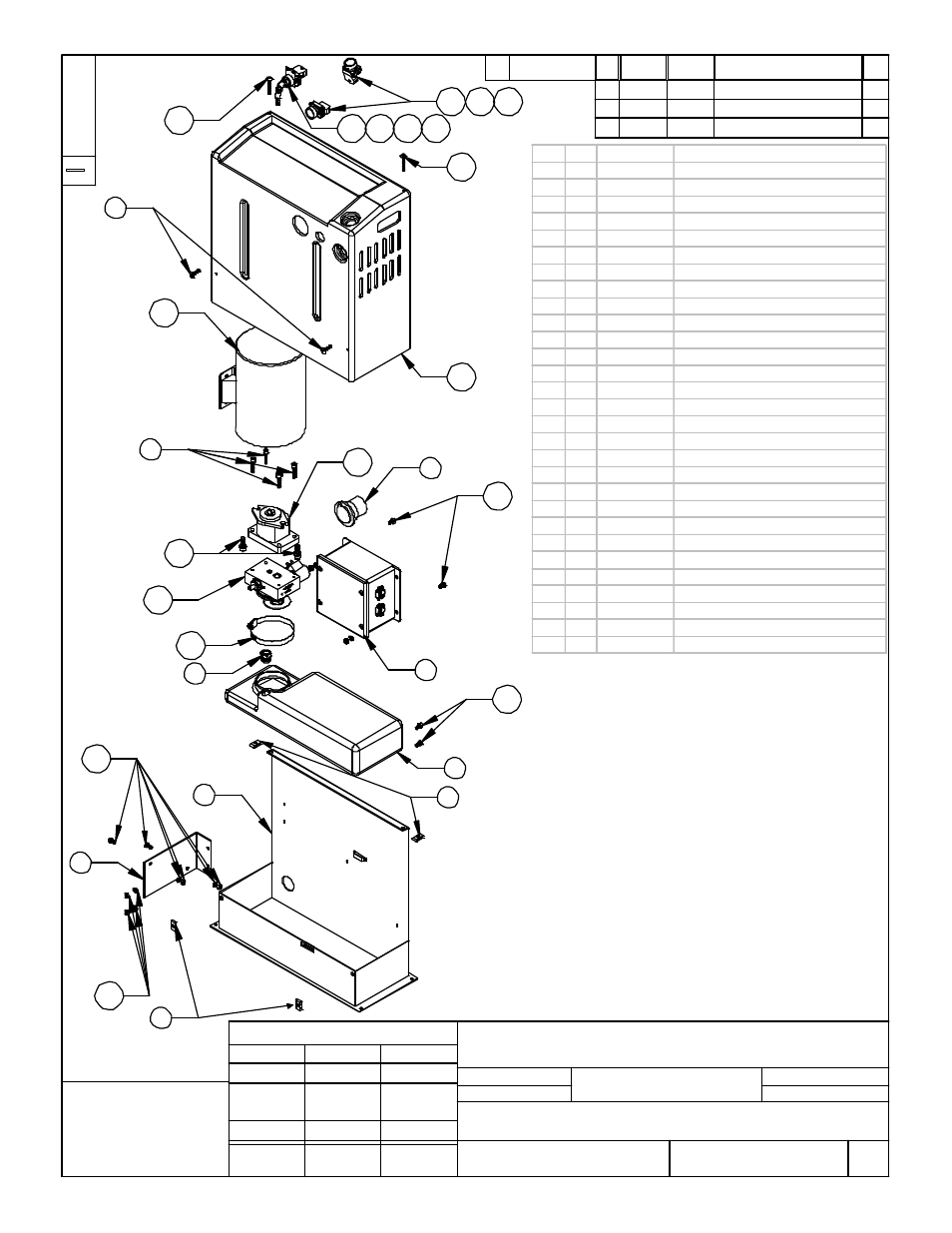 T & s equipment company, Revisions, Tolerance machine weldment | Vestil JMD-1000 User Manual | Page 8 / 11