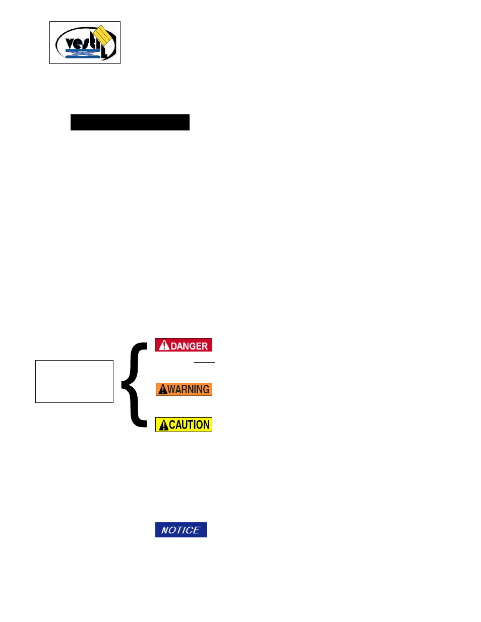 Afety, Rinciples | Vestil LAD-MM User Manual | Page 2 / 17