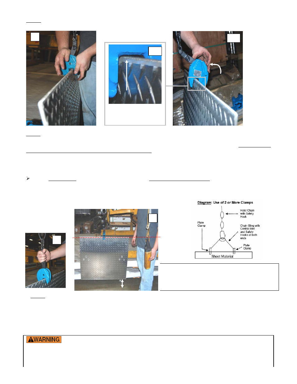 Vestil Model CPC User Manual | Page 8 / 12