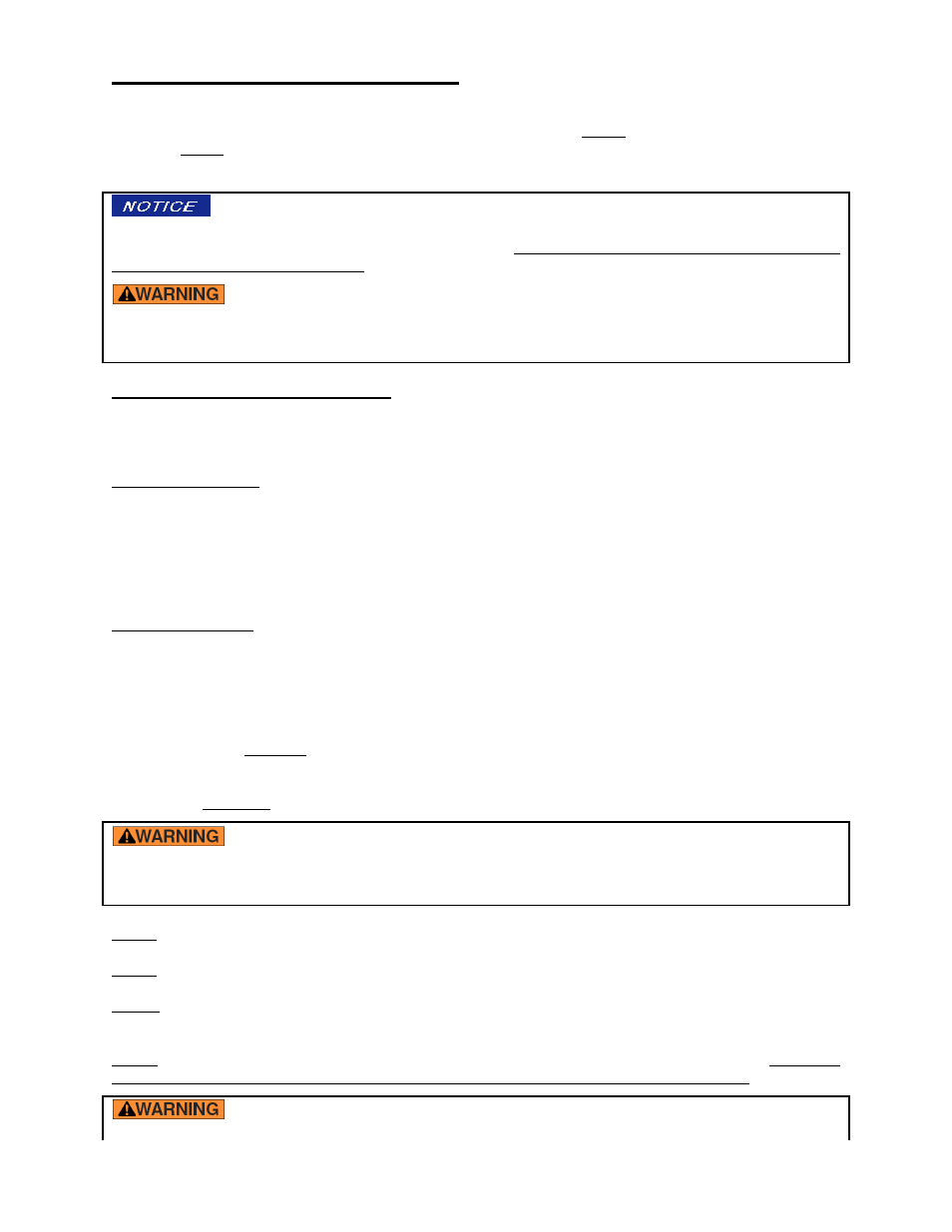 Maintenance and inspections | Vestil Model EPC User Manual | Page 11 / 12