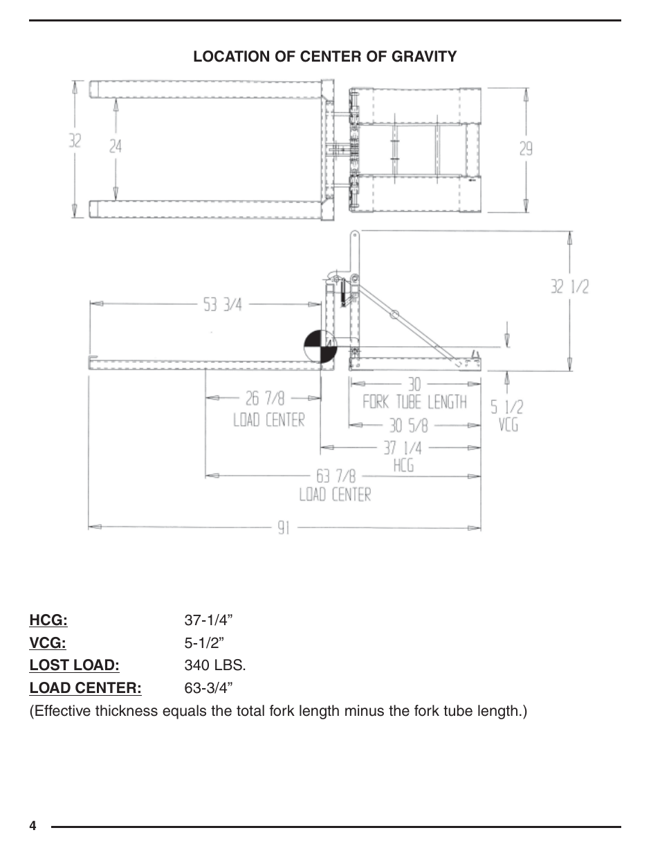 Vestil PAL-DR User Manual | Page 4 / 6