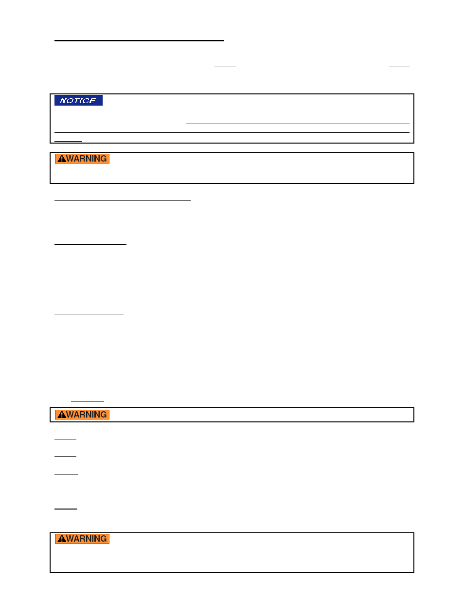 Maintenance and inspections | Vestil PG series User Manual | Page 14 / 15