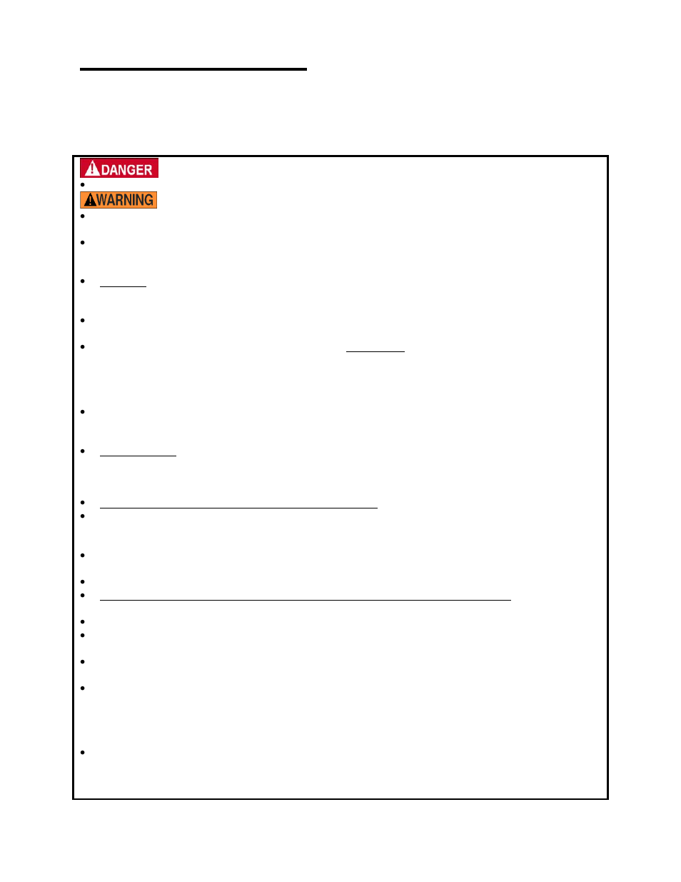 Afety, Uidelines | Vestil PG series User Manual | Page 5 / 15