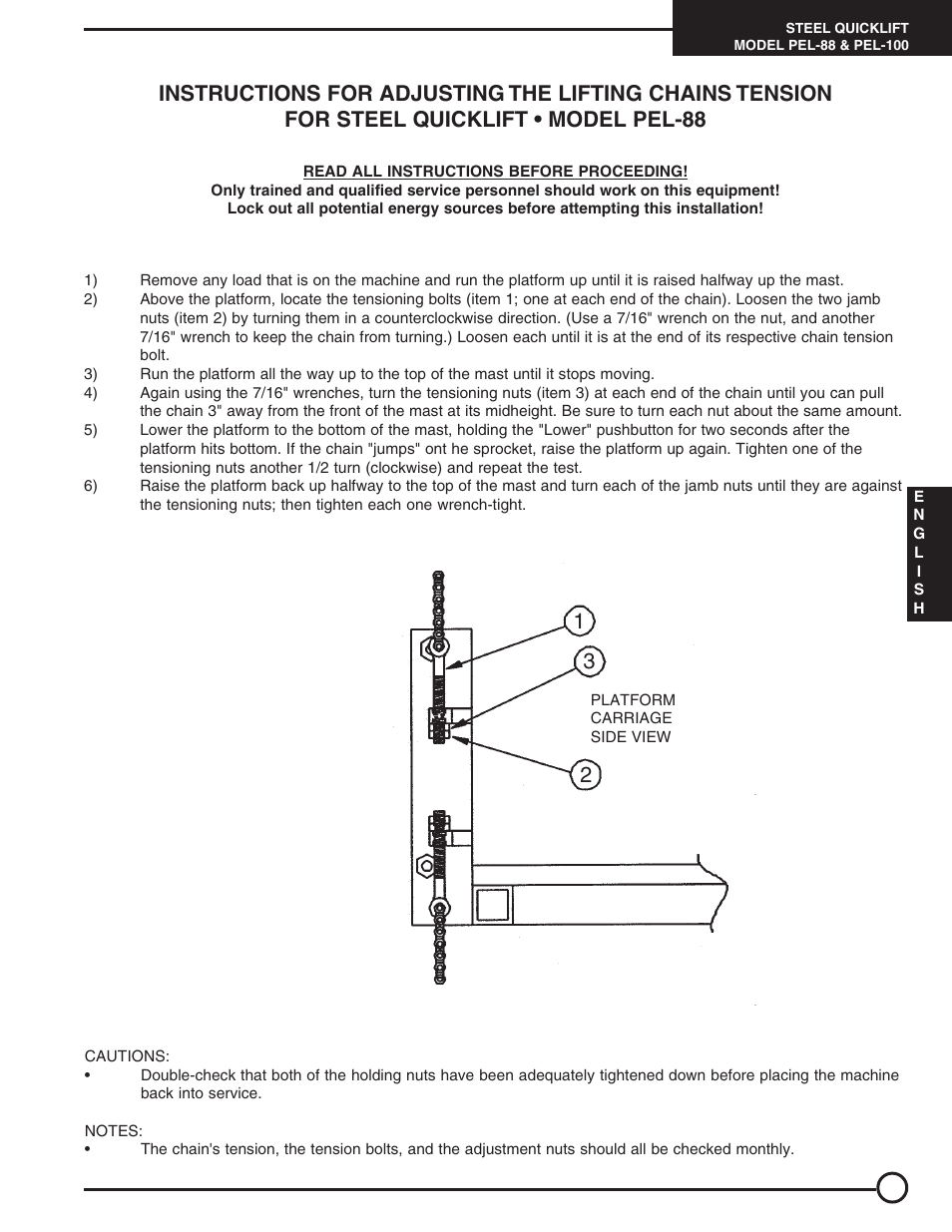 Vestil PEL User Manual | Page 7 / 15