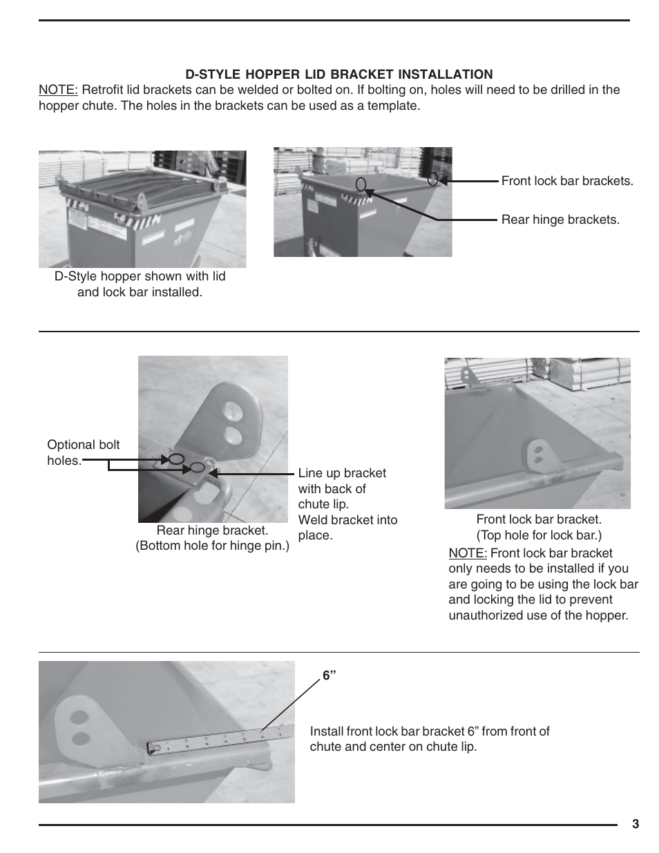 Vestil PLID User Manual | Page 3 / 5