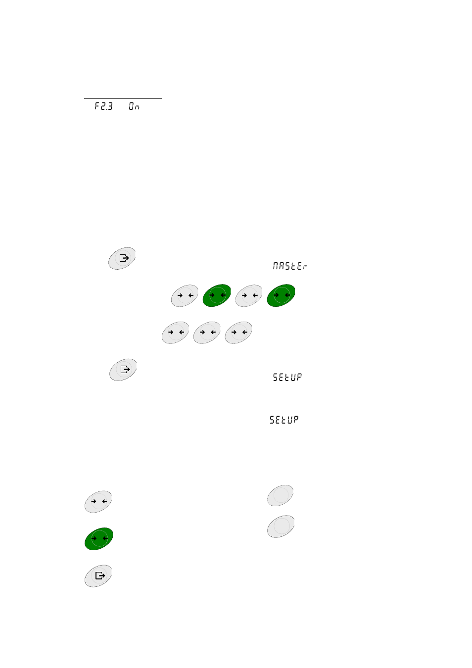 0 setup, 1 enter setup, 2 keys in setup | Vestil PM-SCALE User Manual | Page 16 / 24