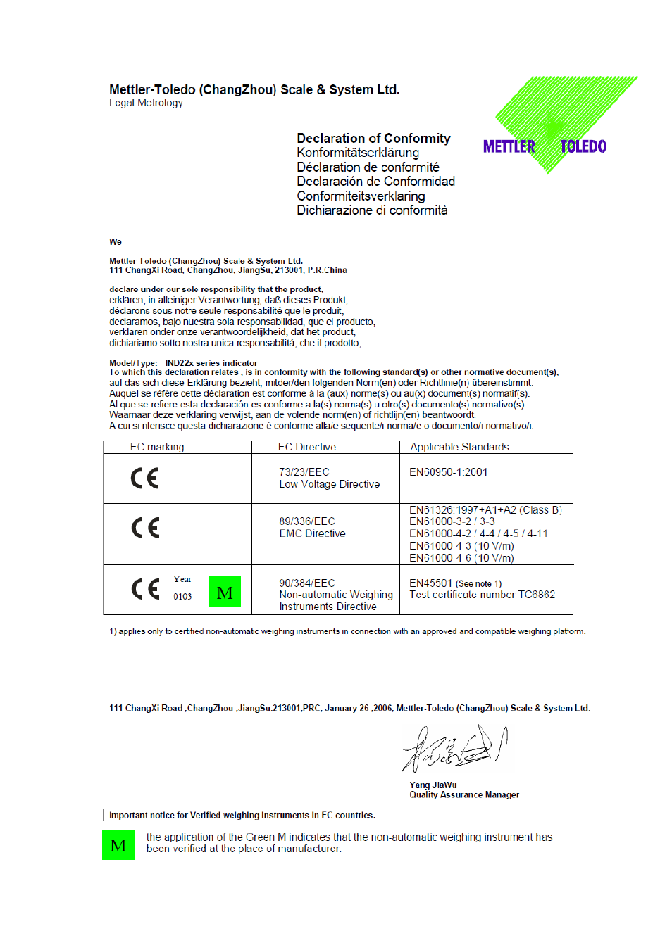 Vestil PM-SCALE User Manual | Page 4 / 24
