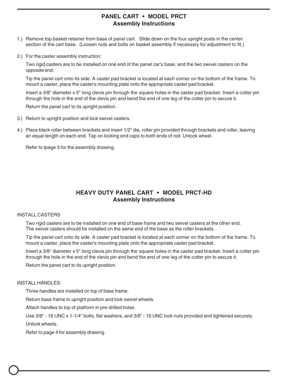 Vestil PRCT User Manual | Page 2 / 4