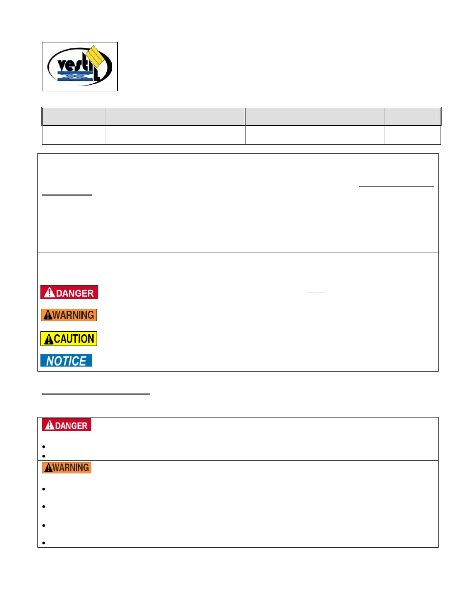 Roduct, Ntroduction, Afety | Rinciples, Uidelines | Vestil SLG-6 & SLG-10 User Manual | Page 2 / 12