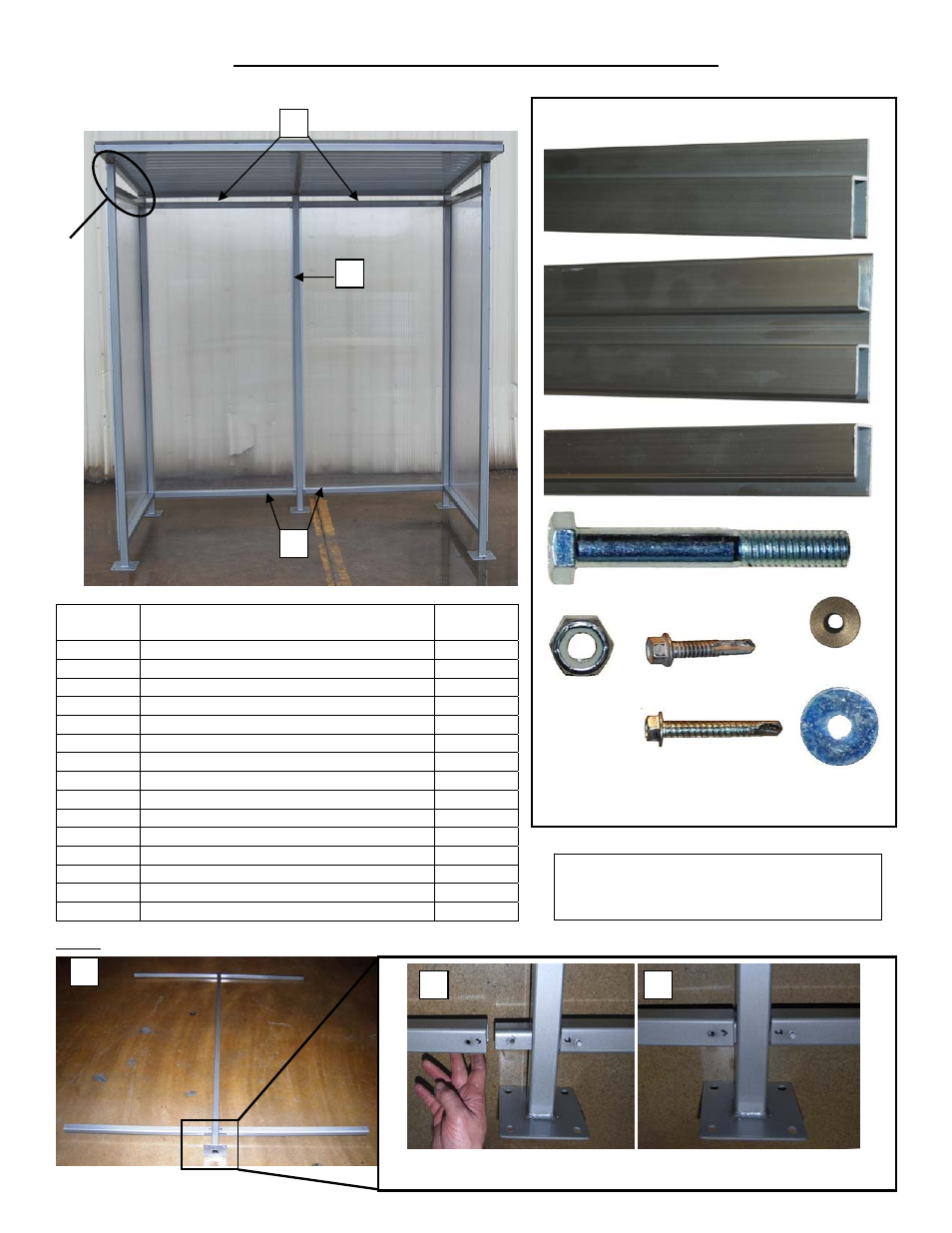Vestil SSH-7939 User Manual | 3 pages