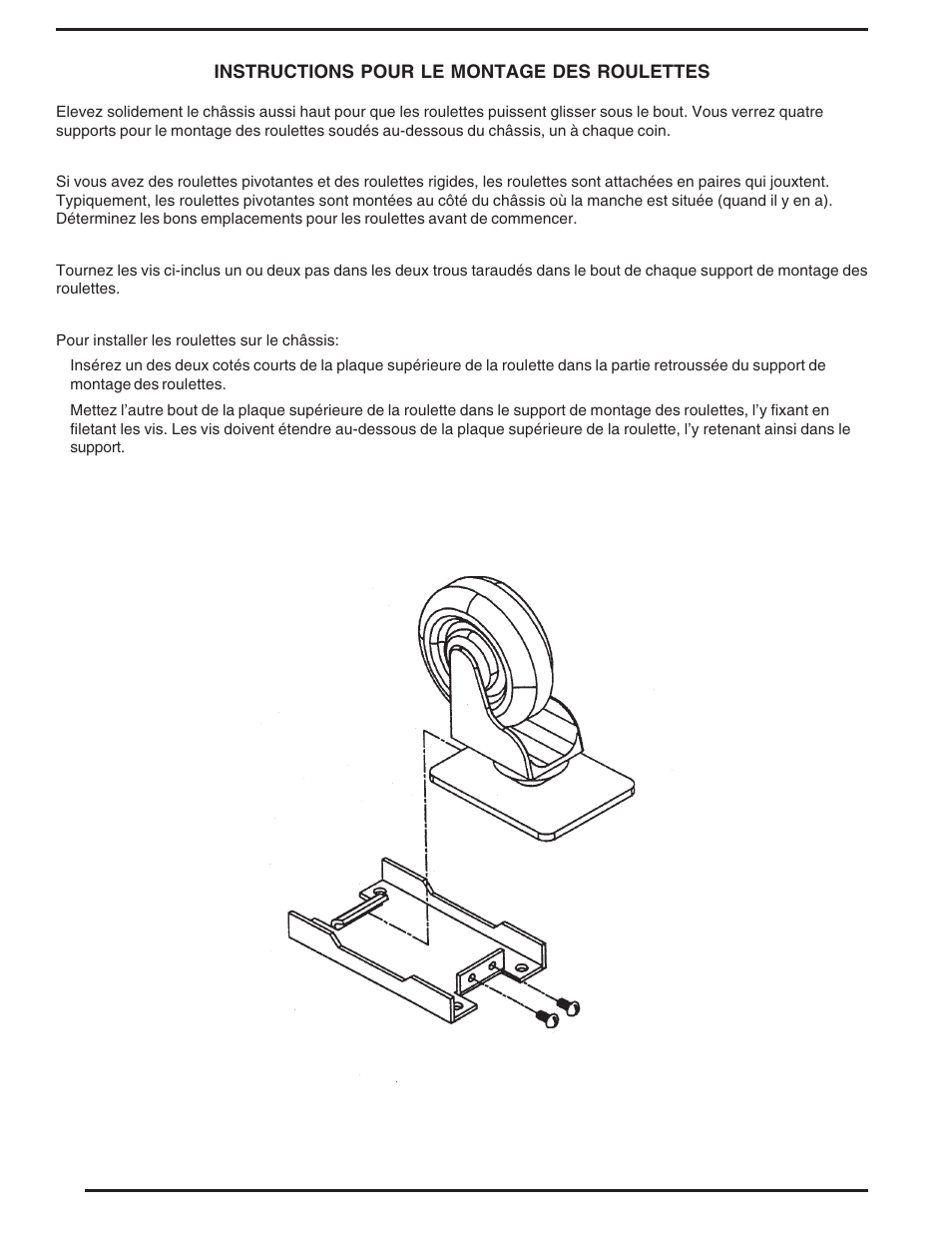 Vestil WT-2424 & WT-2221 User Manual | Page 10 / 12