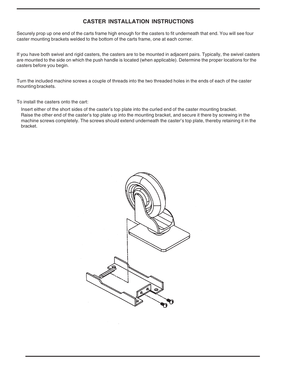 Vestil WT-2424 & WT-2221 User Manual | Page 2 / 12