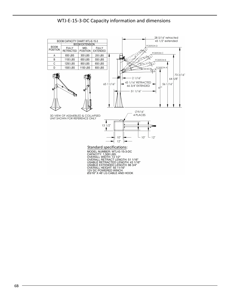 Vestil WTJ User Manual | Page 7 / 24