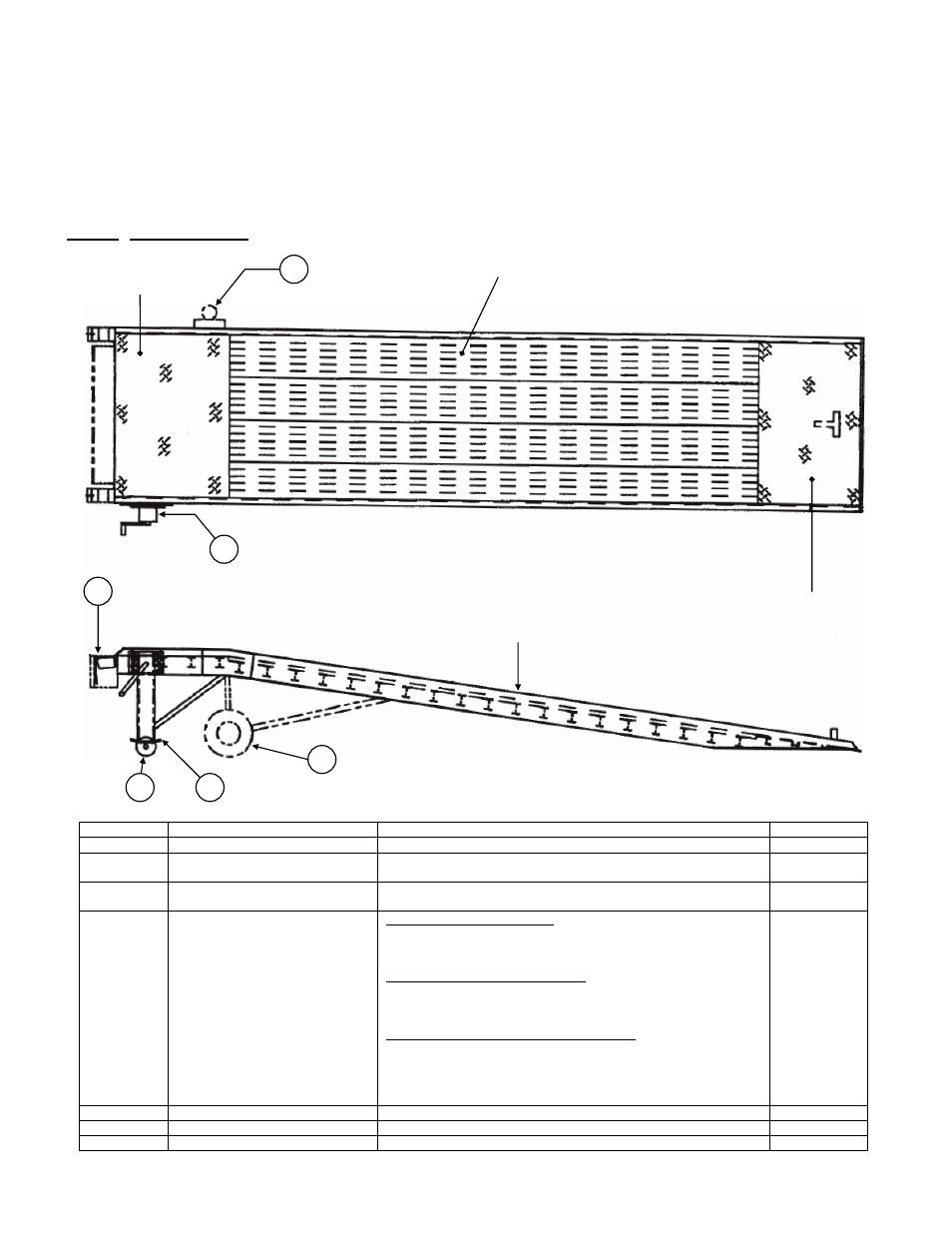 Fig. 1: parts diagram | Vestil YR User Manual | Page 5 / 6