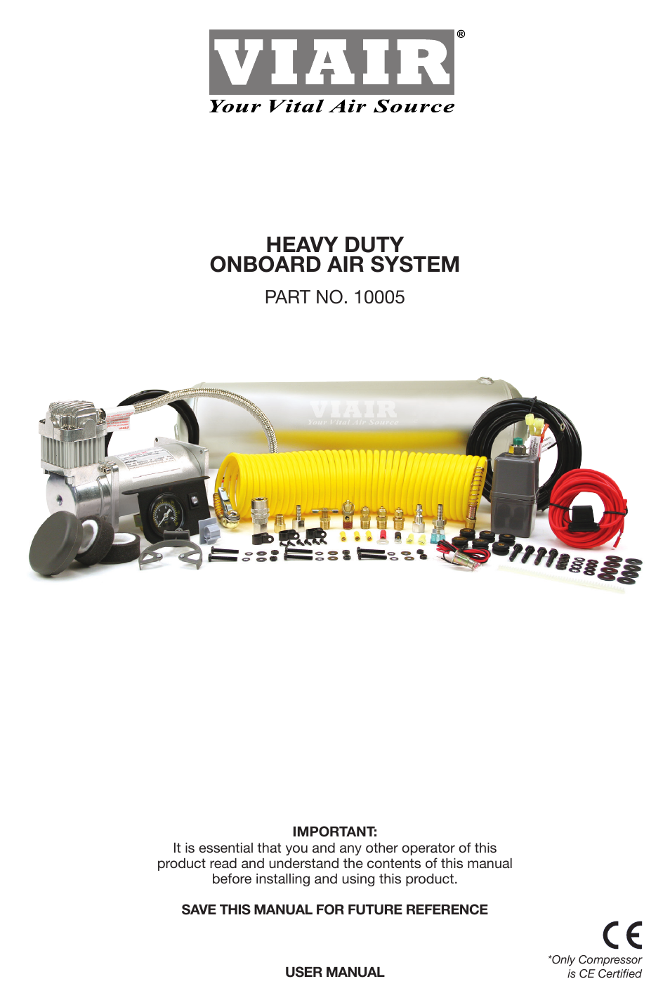 VIAIR Heavy Duty OBA User Manual | 11 pages