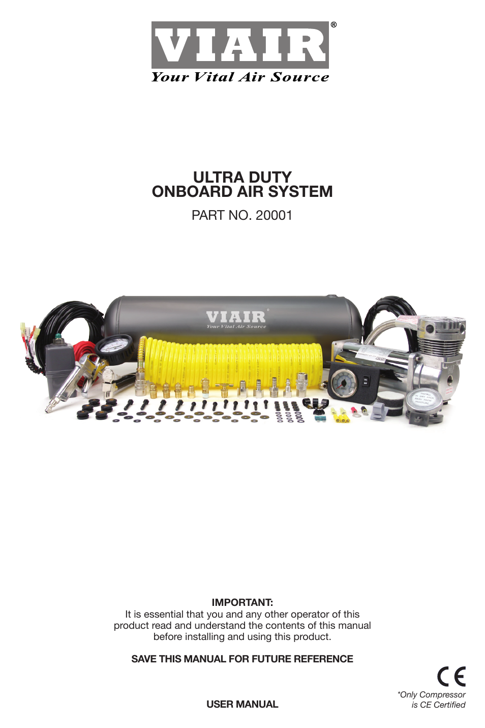VIAIR Ultra Duty OBA User Manual | 11 pages
